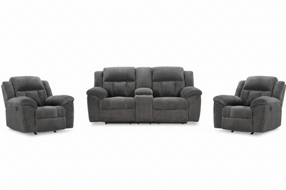 Frohn Reclining Loveseat & 2 Rocker Recliner 3PC Set