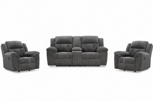 Frohn Reclining Loveseat & 2 Rocker Recliner 3PC Set