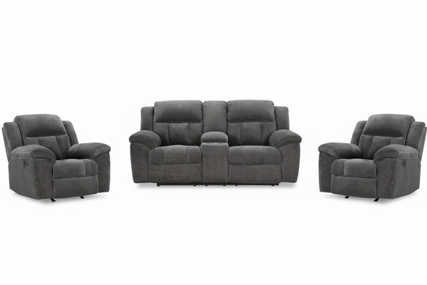 Frohn Reclining Loveseat & 2 Rocker Recliner 3PC Set