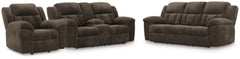Frohn Reclining Sofa, Loveseat & Recliner