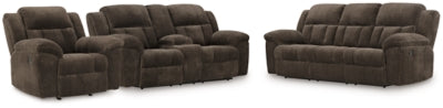 Frohn Reclining Sofa, Loveseat & Recliner
