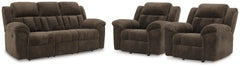 Frohn Reclining Sofa & Two Recliners