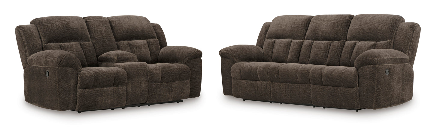 Conjunto de sofá reclinable y loveseat Frohn