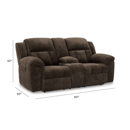 Frohn Reclining Loveseat w/Console