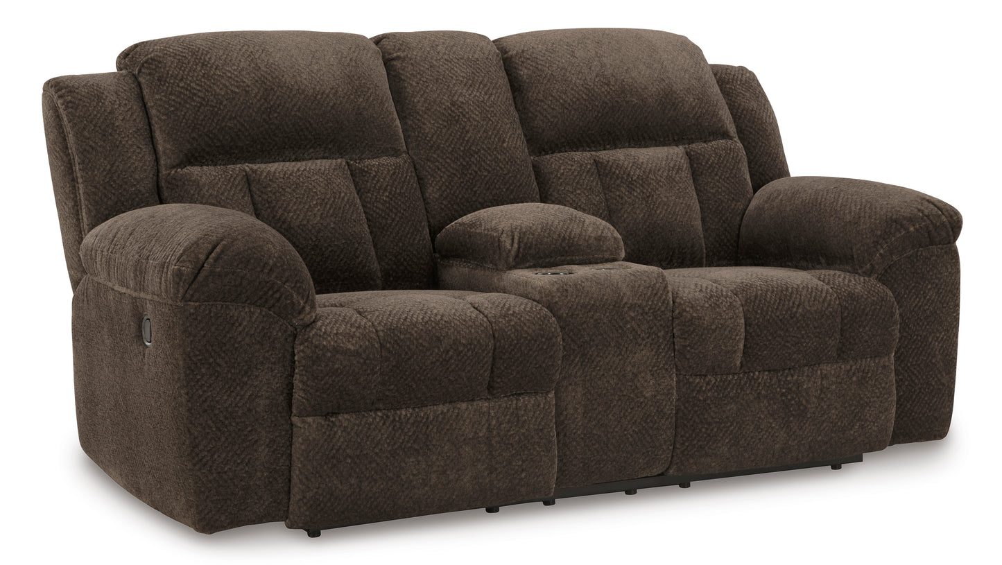 Frohn Reclining Loveseat w/Console