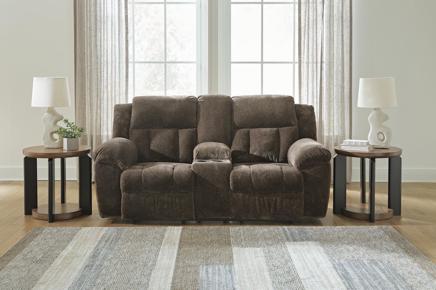 Frohn Reclining Loveseat w/Console