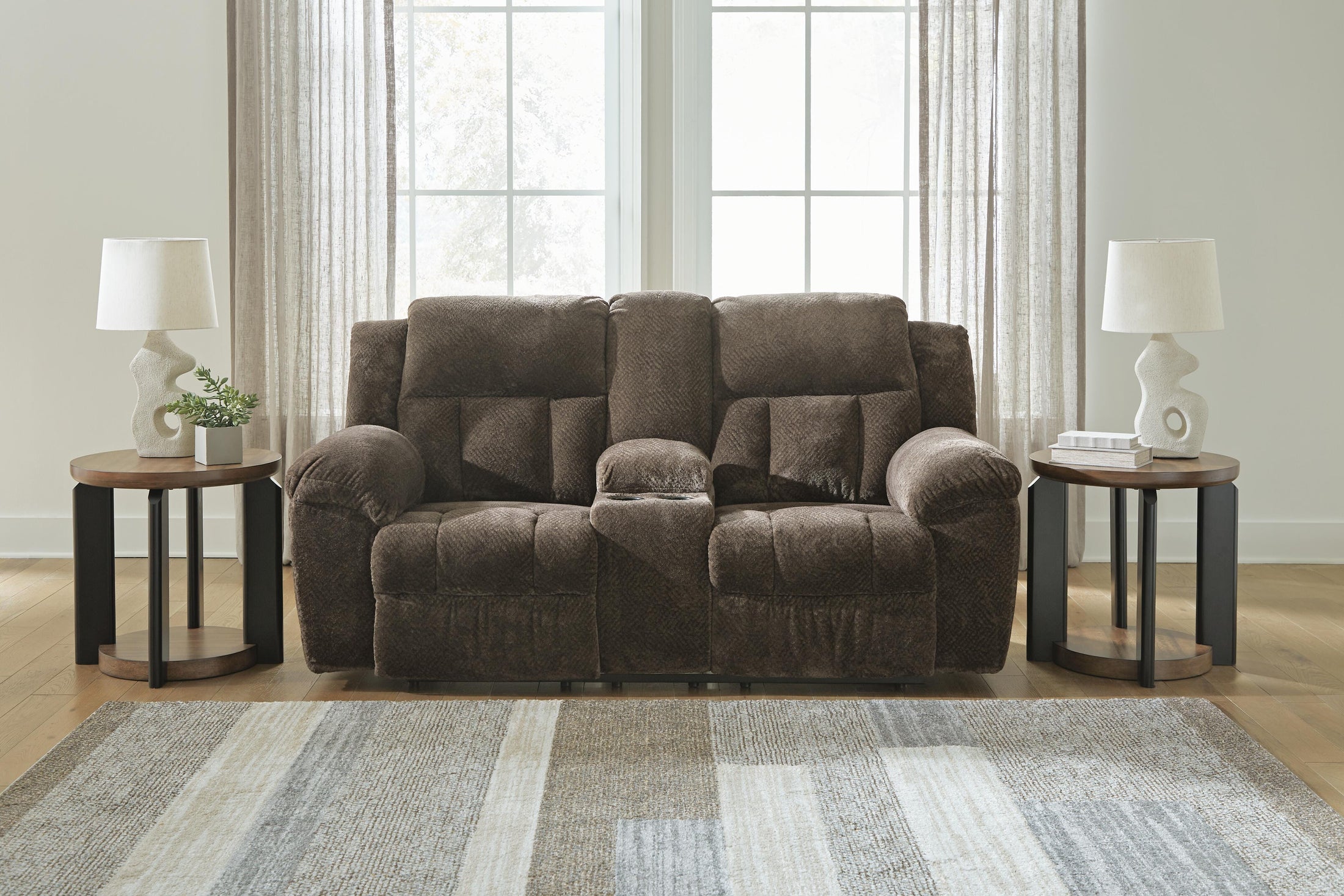 Frohn Reclining Loveseat w/Console