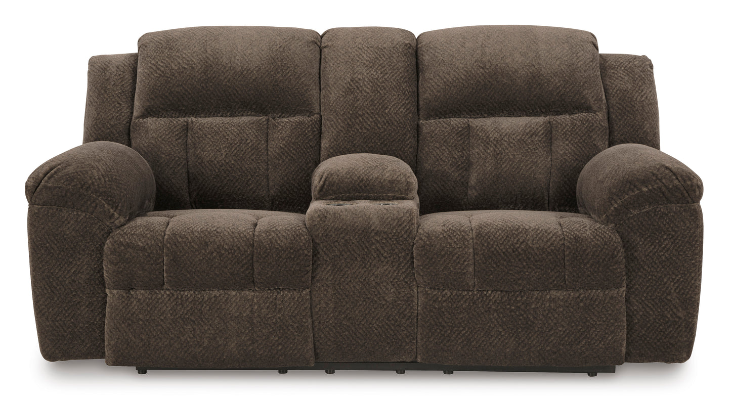 Frohn Reclining Loveseat w/Console