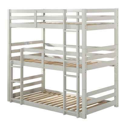 Ronnie Triple Twin Bunk Bed