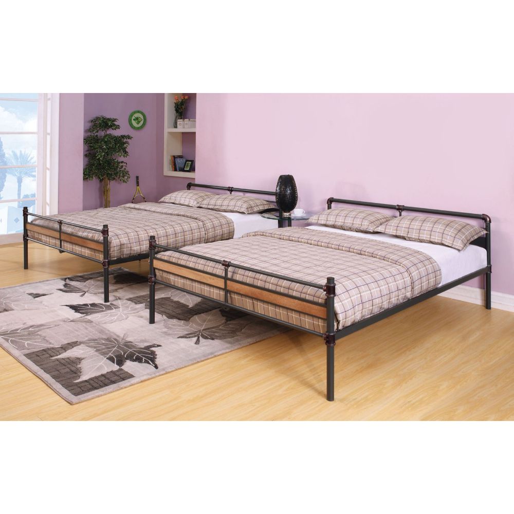 Brantley II Teenager Metal Bunk Bed (Q/Q)