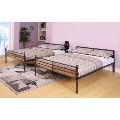 Brantley II Teenager Metal Bunk Bed (Q/Q)