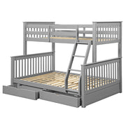 Haley II Twin/Full Bunk Bed W/Storage
