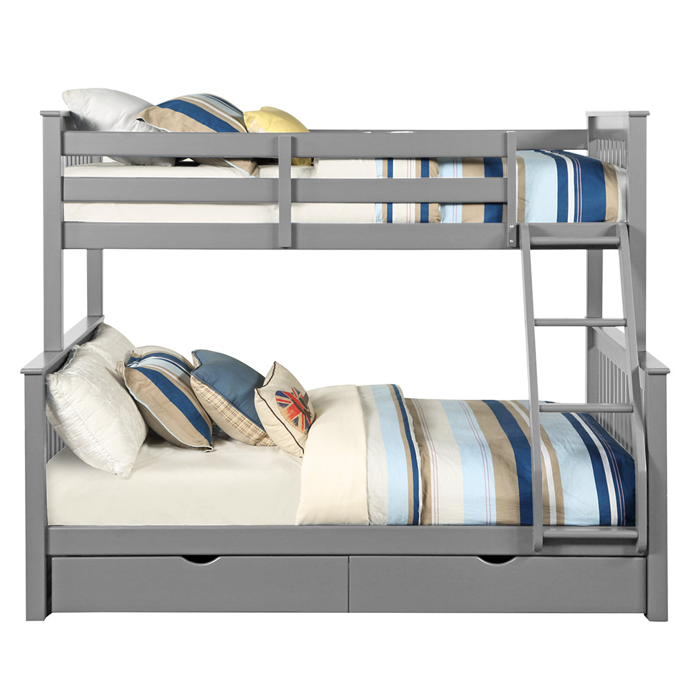 Haley II Twin/Full Bunk Bed W/Storage