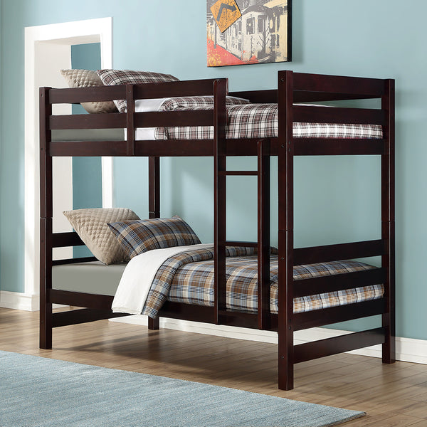 Ronnie Twin/Twin Bunk Bed - Espresso