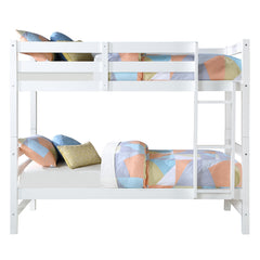 Ronnie Twin/Twin Bunk Bed - White