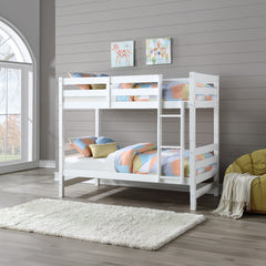 Ronnie Twin/Twin Bunk Bed - White