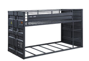 Cargo 46"H Twin/Twin Metal Bunk Bed