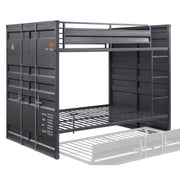 Litera metálica Cargo de 65" de alto