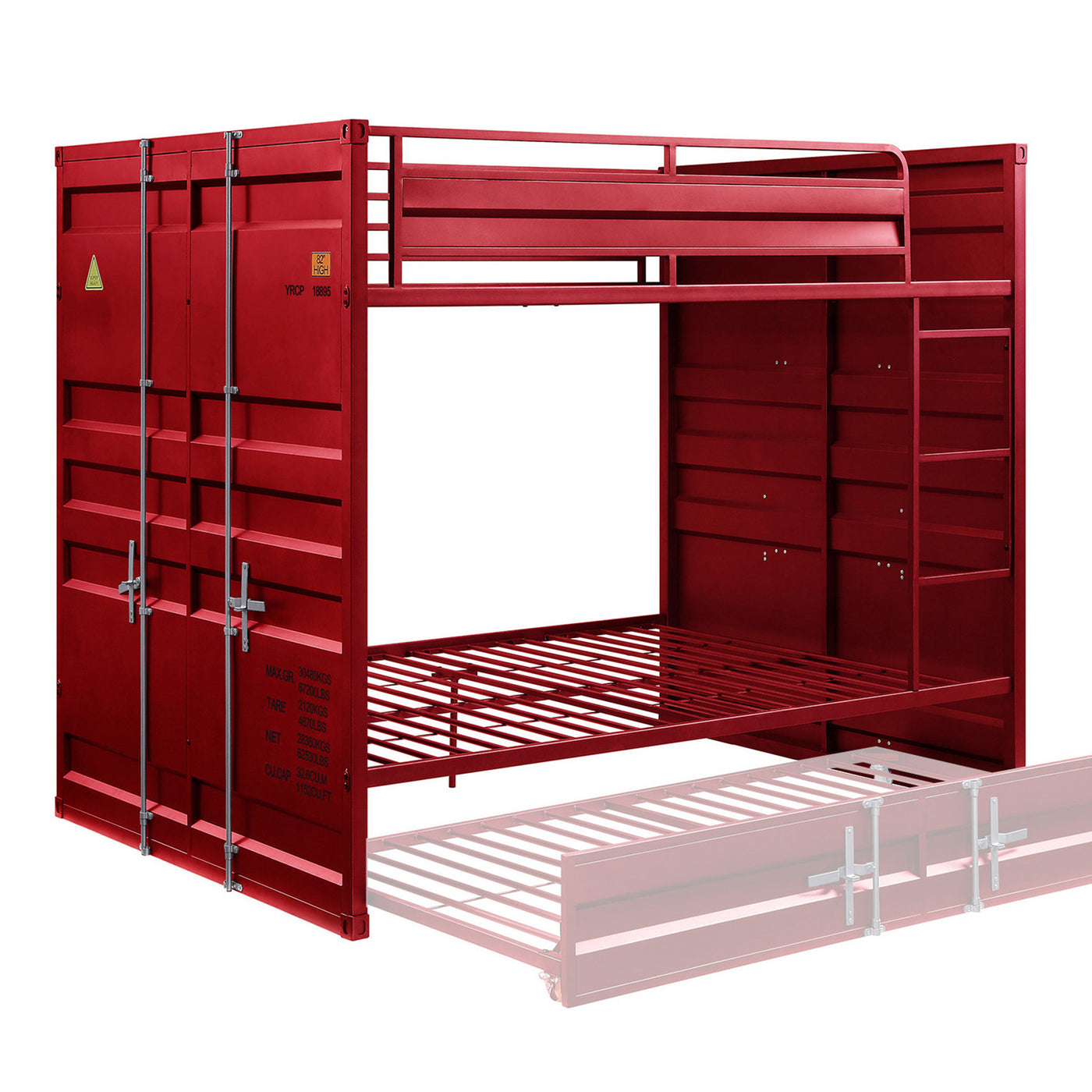 Cargo 65"H Metal Bunk Bed