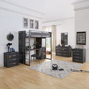 Cargo 6 Drawers 49"L Dresser