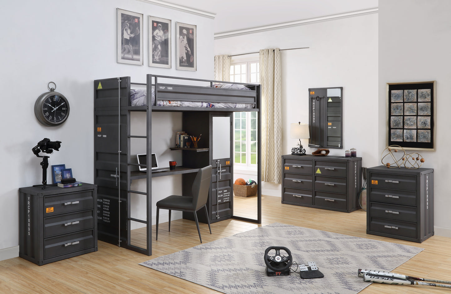 Cargo 3 Drawers Chest with 3 Drawers