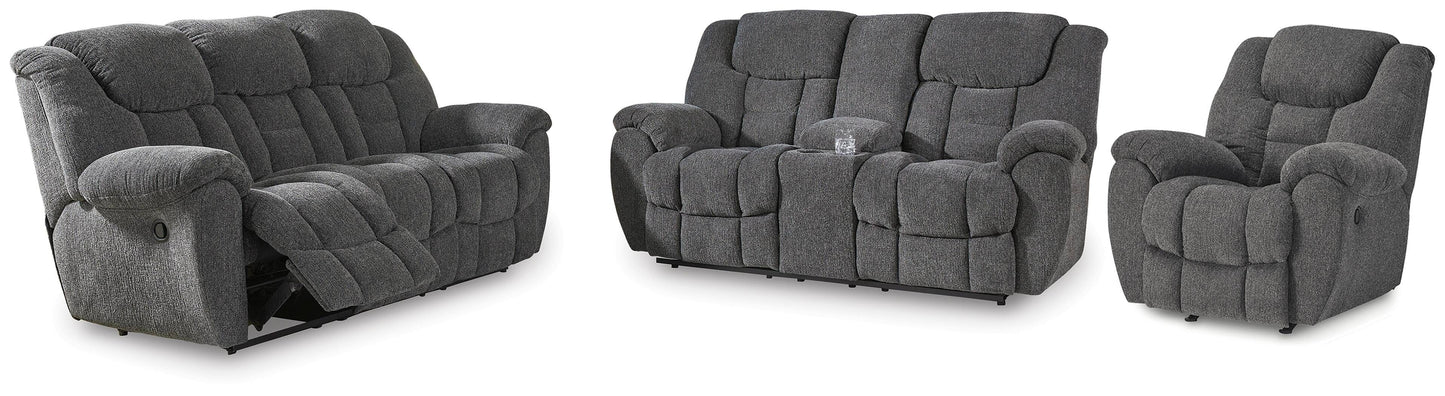 Foreside Sofa, Loveseat & Recliner 3PC Living Room Set