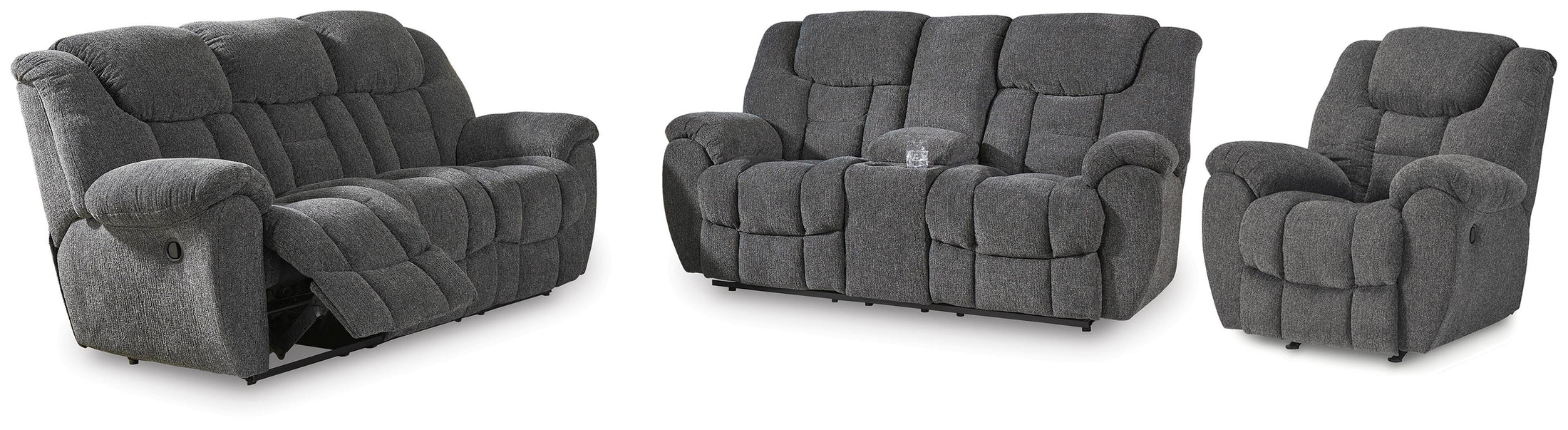Foreside Sofa, Loveseat & Recliner 3PC Living Room Set