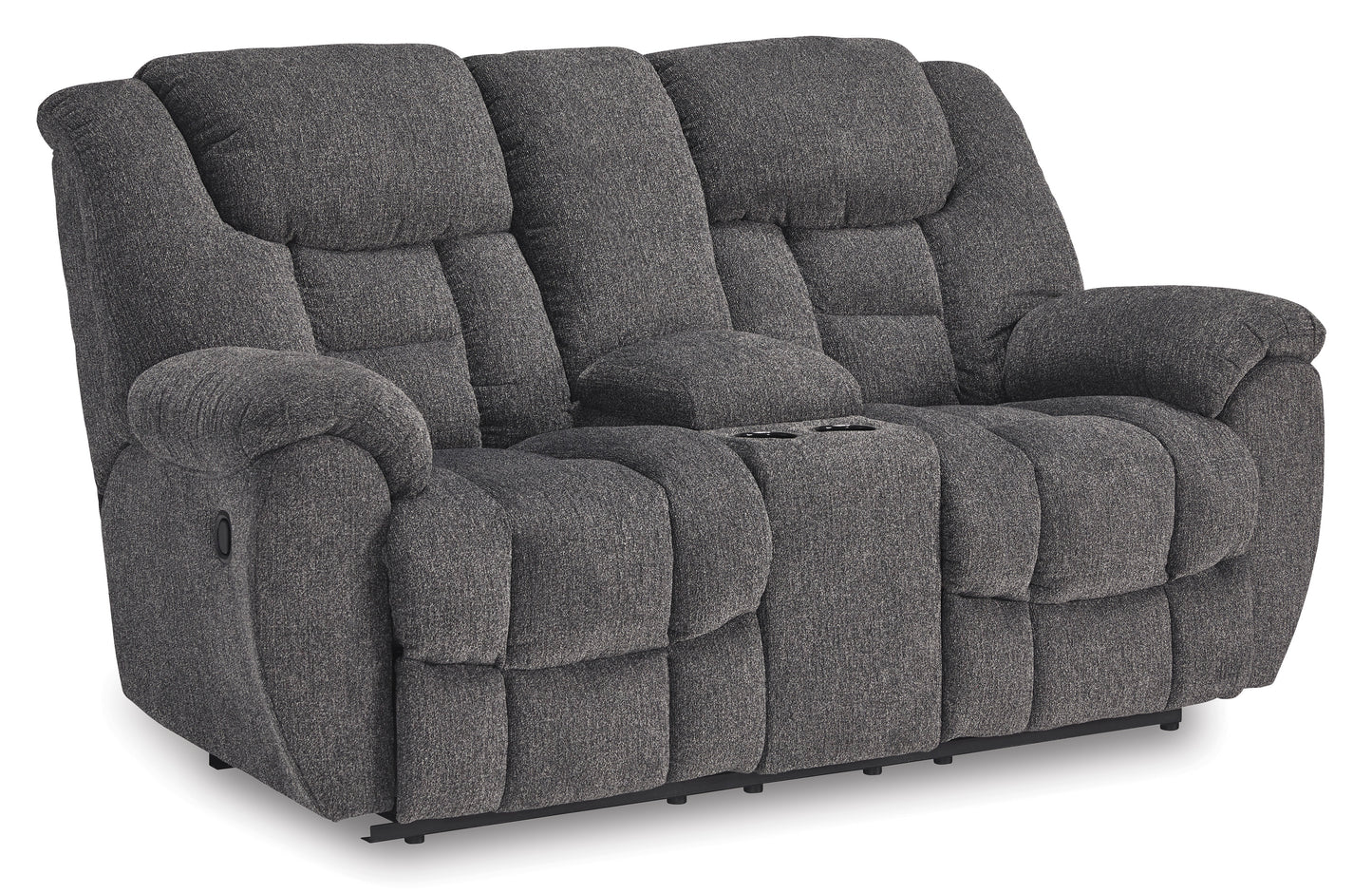 Loveseat reclinable Foreside con consola
