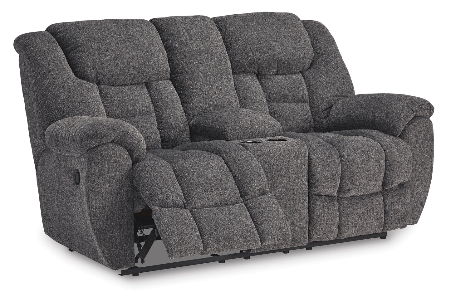 Loveseat reclinable Foreside con consola