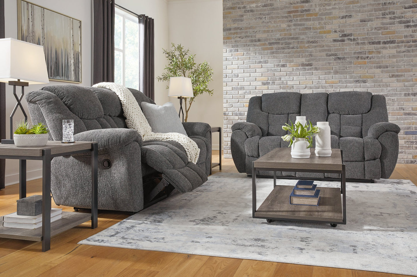 Foreside Recliner Living Room Set