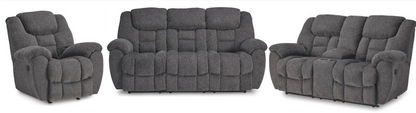 Foreside Sofa, Loveseat & Recliner 3PC Living Room Set