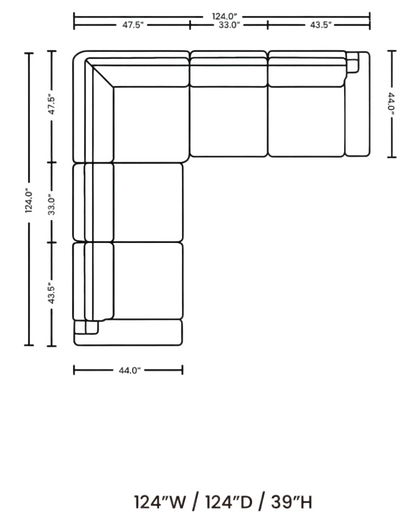 NeoFlex Reclining Sectional