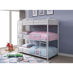 Cairo Teenager Metal Triple Bunk Bed