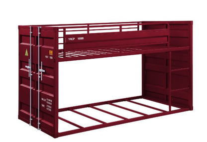 Cargo 46"H Twin/Twin Metal Bunk Bed
