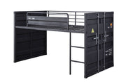 Cargo Teenager Twin Loft Bed with Slide