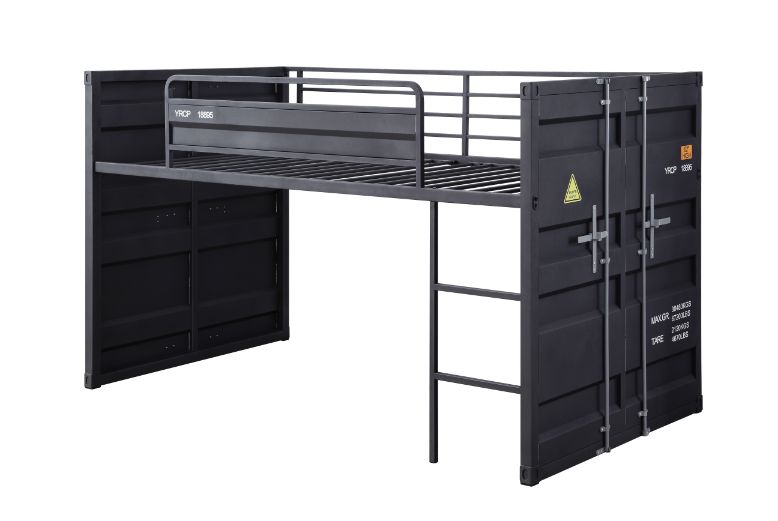 Cargo Teenager Twin Loft Bed with Slide