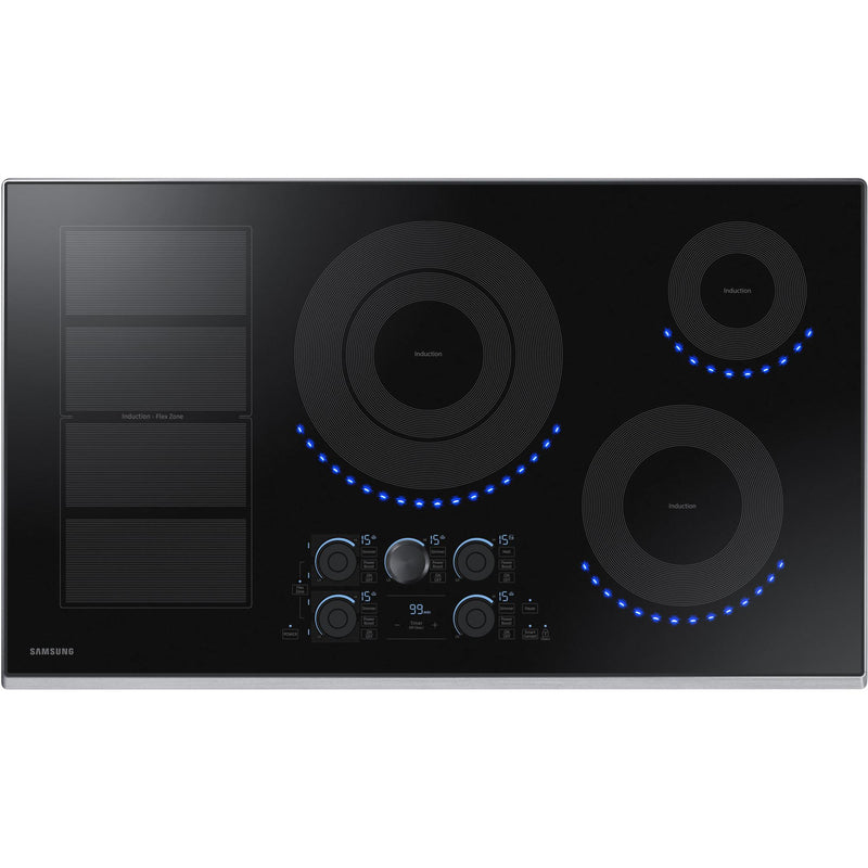 Samsung 36-inch Built-in Induction Cooktop with Virtual Flame Technology™ NZ36K7880US/AA