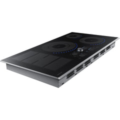 Samsung 36-inch Built-in Induction Cooktop with Virtual Flame Technology™ NZ36K7880US/AA IMAGE 2