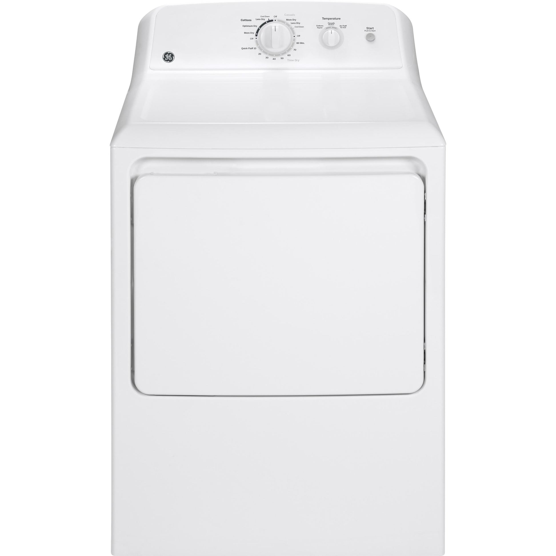  GE 6.2 cu. ft. Electric Dryer GTX22EASKWW IMAGE 1