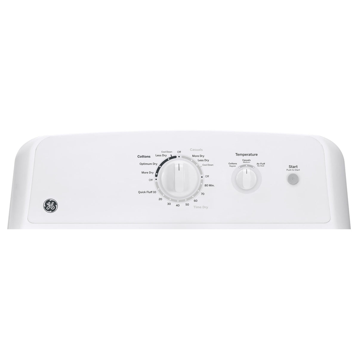  GE 6.2 cu. ft. Electric Dryer GTX22EASKWW IMAGE 2