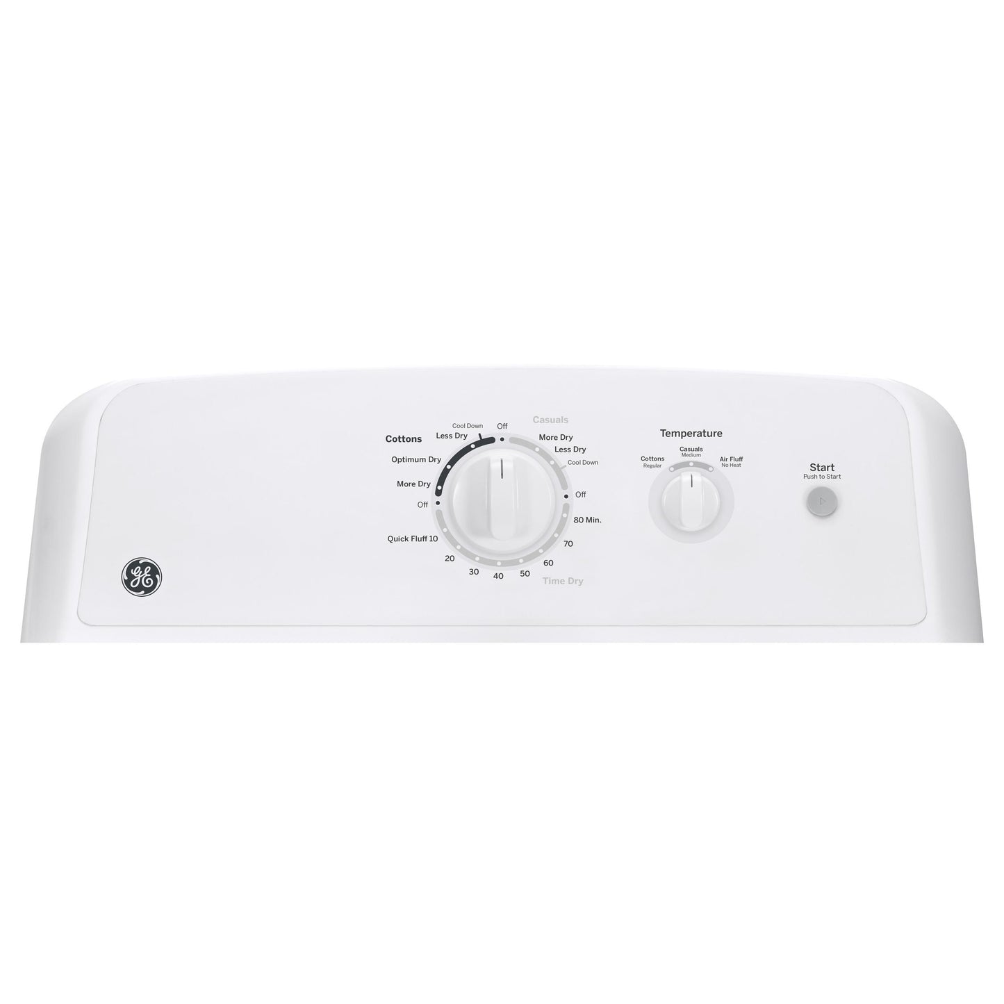  GE 6.2 cu. ft. Electric Dryer GTX22EASKWW IMAGE 2