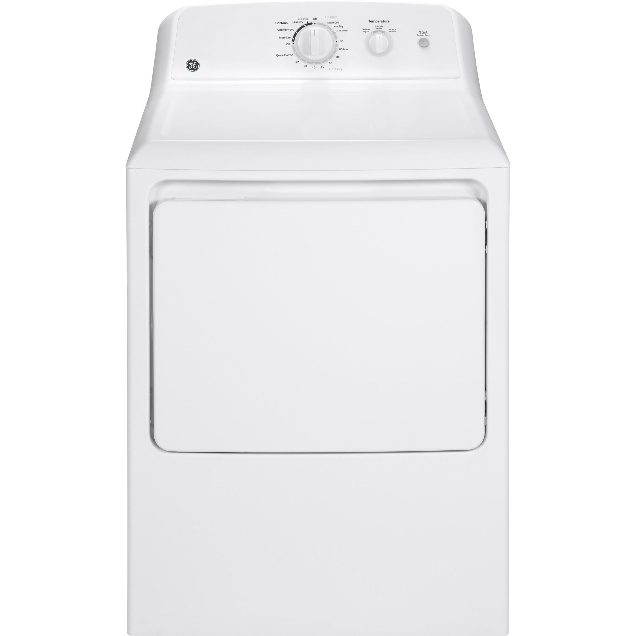  GE 6.2 cu. ft. Gas Dryer GTX22GASKWW IMAGE 1