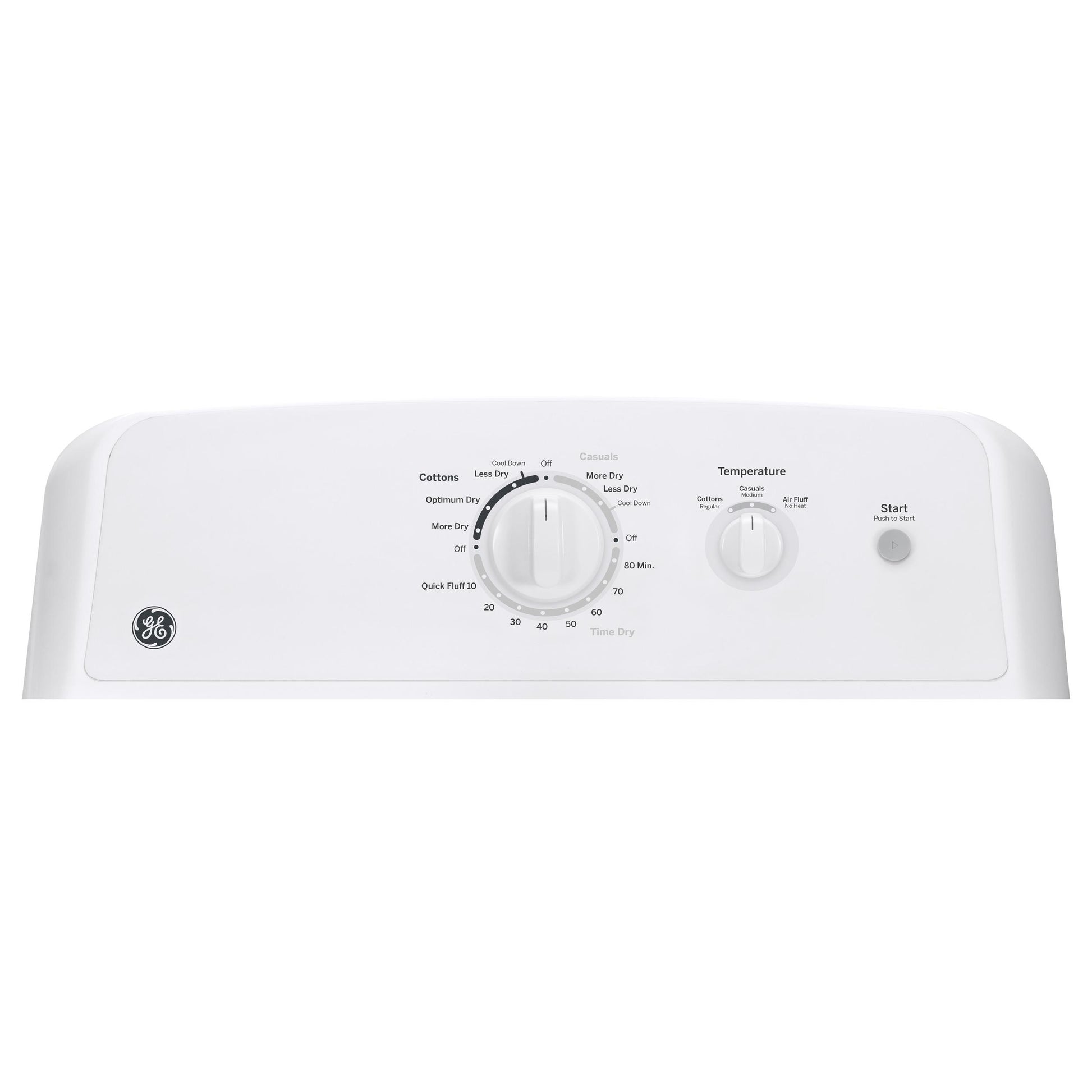  GE 6.2 cu. ft. Gas Dryer GTX22GASKWW IMAGE 2