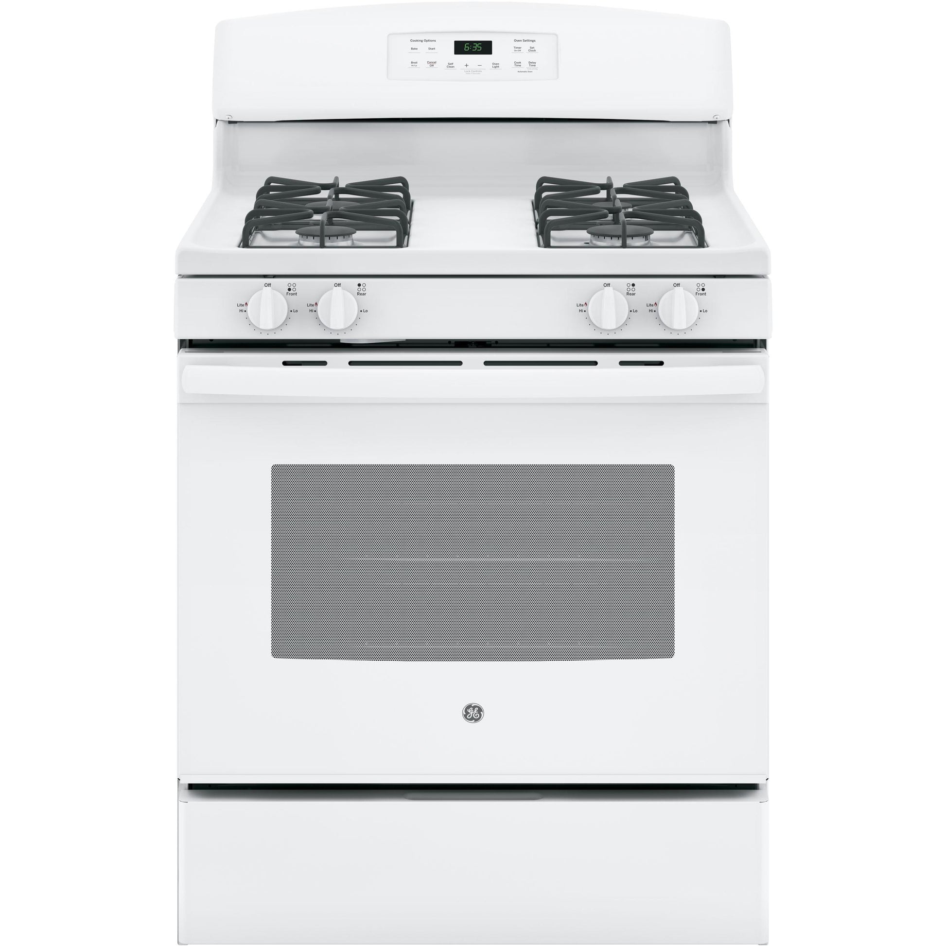 GE 30-inch Freestanding Gas Range JGB635DEKWW IMAGE 1
