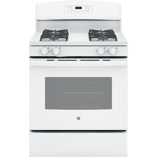 GE 30-inch Freestanding Gas Range JGB635DEKWW IMAGE 1