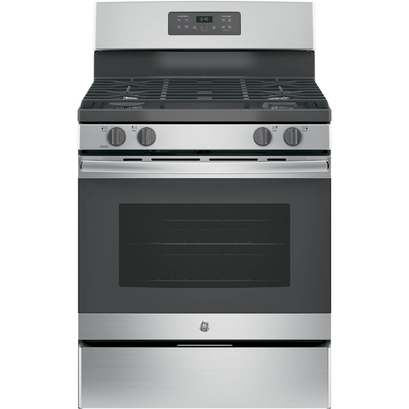 GE 30-inch Freestanding Gas Range JGB645SEKSS
