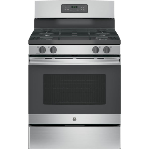GE 30-inch Freestanding Gas Range JGB645SEKSS