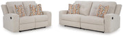 Conjunto de sofá reclinable y loveseat Danum