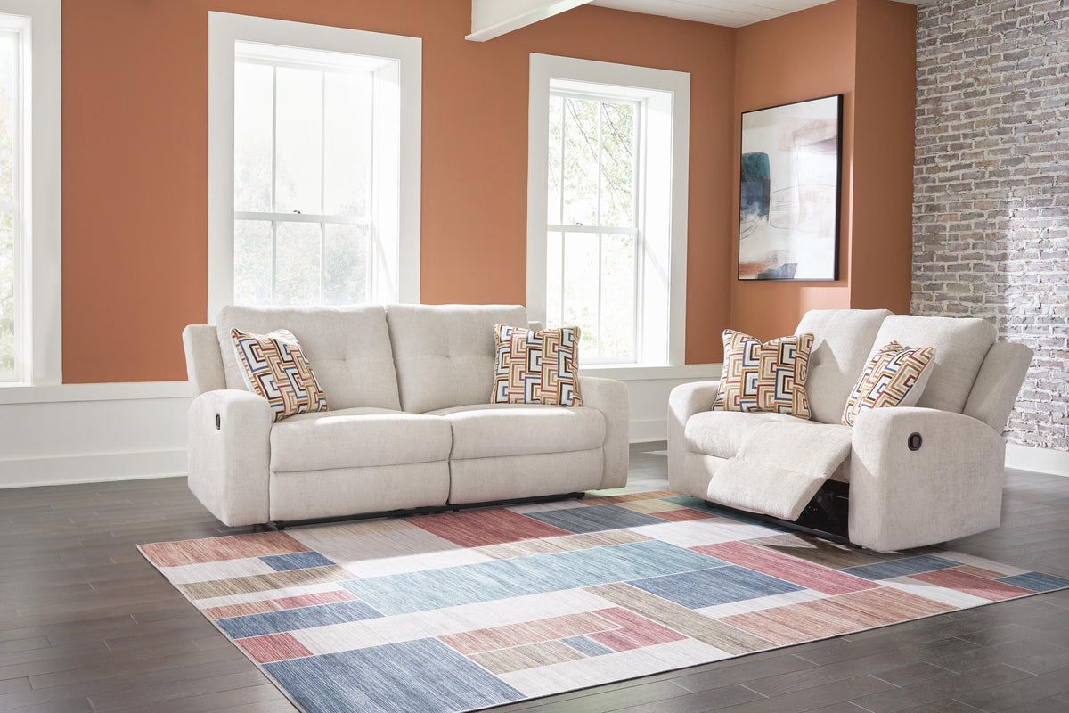 Conjunto de sofá reclinable y loveseat Danum