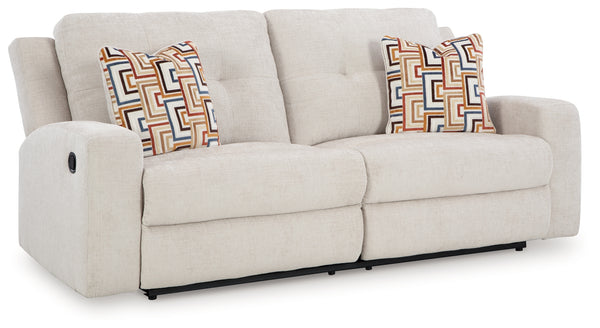 Danum Reclining Sofa in Stone
